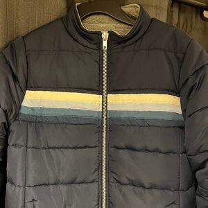Navy Puffer Jacket (S)